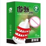 AOBO Special-shaped Chinese Fun Condoms - 5 Pcs - Image 4