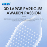 GJG Strawberry Flavored Latex s Ultra-Thin & Delay Type Spot Sample Extension Granular condom - 3Pis Pack - Image 4