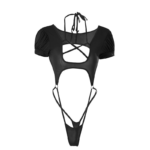 High Quality One-Piece Spaghetti Straps Se-xy Seductive Women ' S Fashional Lace Lingerie - Image 2