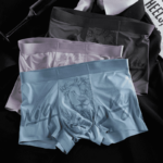King’s Pride Ice Silk Underwear Boxer For Men- Blue - 1Pc
