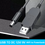 USB power boost line DC 5V to DC 9V / 12V Step UP Module USB Converter Adapter Cable Plug for Arduino WIFI (current chole geleo power bank diye chalanor cable) - Image 3
