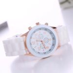 Hot Sales Geneva Brand Silicone Women Watch Ladies Fashion Dress Quartz Wristwatch - Image 3