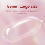 GJG XXL Big Size Contraception Latex Thin Delay Condoms-10Pcs/Box - Image 2