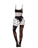 Diamonds Pantyhose Full Body Stockings For Se-xy Women - Black- - Image 2