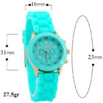 Special Shaped Silicone Ladies Fashion Watch - Image 6