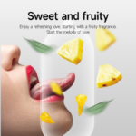 GJG Thin Pineapple Flavored Male Latex Condoms - 10pcs Pack - Image 3