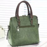 Women PU Leather Ladies Hand & Shoulder Tote Bag - Image 2