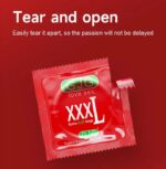 GJG XXXL 72mm Ultra Big Size Magic Magnum Ultra-Thin Condoms For Crazy Men's - 10 Pcs/Box - Image 8