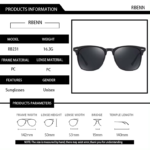 Brand Designer UV400 Polarized Sunglass for Stylish Men & Women - Image 5