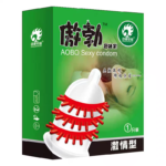 AOBO Premium Sensation-Enhancing Imported Fun Condoms - 1 Pc