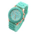 Special Shaped Silicone Ladies Fashion Watch