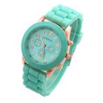 Special Shaped Silicone Ladies Fashion Watch