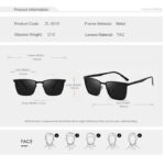 Vintage Anti-Reflective Mirror Men Outdoor Polarized Uv400 Sunglasses - Image 3