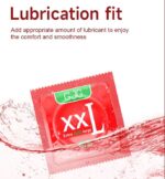 GJG XXL Big Size Contraception Latex Thin Delay Condoms-10Pcs/Box - Image 6
