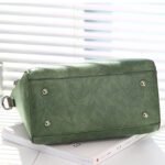 Women PU Leather Ladies Hand & Shoulder Tote Bag - Image 3