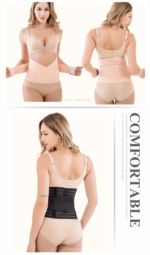 Women Body Shape Adjustable Tummy Su-cker Band Elastic Abdominal Belt - Image 3