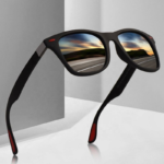 Black Fashion Vintage Square Men's and Women's Rice Nail Sunglasses UV400 Unisex Outdoor Sports Cycling Sun Shade Sunglasses