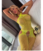 Elegant Women's Fish net Body stocking with High Elasticity - Mesh High Lingerie - Image 3