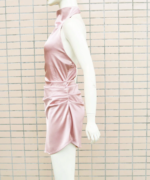 Women's Fashion Halter Open Back Irregular Se-xy Dress Temperament Commuting Woman Sleeveless Backless Elegant Dresses - Image 3