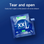 GJG XXL 56mm Size Ultra-Sensitive Ultimate Passionate Contraception Condoms - 10 Pcs - Image 3