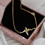 Female Contracted Temperament Heartbeat Pendant Jewelry Chain