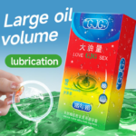 GJG10 Classic Series Thin Large Double Layer Lubrication Condoms - 10pcs Pack