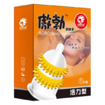 AOBO Special-shaped Chinese Imported Fun Condoms - 5Pcs - Image 5