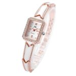 Luxury Rhinestone Rectangle Diamond Watch Woman fashion Quartz Watch - Image 6