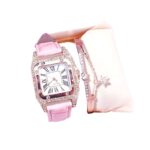 Women diamond starry Luxury Watch & Bracelet set - Image 2