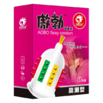 AOBO Special-shaped Chinese Imported Fun Condoms - 5Pcs - Image 6