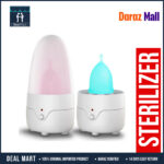 Portable Steam Sterilizer Machine for Cleaning Baby Nipples Menstrual Cup & Personal Small Articles
