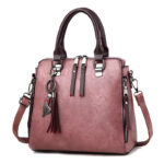 Fashion handbag luxury solid color female vintage designer handbag