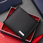 WilliamPolo Genuine_Leather Mens Ultra-thin Wallet - Image 2