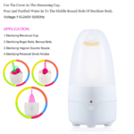 Portable Steam Sterilizer Machine for Cleaning Baby Nipples Menstrual Cup & Personal Small Articles - Image 2