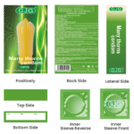 GJG Natural Rubber Latex Male Condom with Spikes Thorns Dotted Condoms - 10Pcs/Box - Image 6