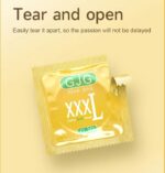 GJG Extra Large 70mm Latex Condoms, Skin-Friendly, Ultra-Thin, Comfort Fit - 10 Pack - Image 8