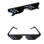 Thug Life 8 Pixelated Sunglasses Men Women Tiktok Eyeglasses Vintage Eyewear - Image 3