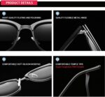 Metal UV400 Protection Polarized Sunglasses For Men & Women - Image 3