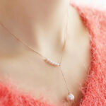 Fresh Genuine Pearl Choker Cream Freshwater Pearl Necklace