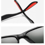 Black Fashion Vintage Square Men's and Women's Rice Nail Sunglasses UV400 Unisex Outdoor Sports Cycling Sun Shade Sunglasses - Image 6