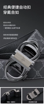WilliamPOLO Men's Belt Famous Brand Belts Mens Belts Luxury Leather Belt For Men - Image 6