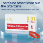 GJG Ultra-Thin 0.01mm Polyurethane New and Safe Personalized Condoms - 6Pcs/Box - Image 2