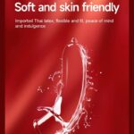 GJG XXL 65MM Very Big Size Contraception Latex Thin Delay Lubrication Fit Condoms-10Pcs/Box - Image 6