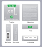 GJG XXL 58mm Extra Large Size Ultra Thin Safety Condoms For Men - 3pcs/Box - Image 6