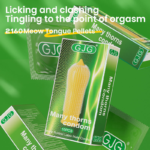 GJG Natural Rubber Latex Male Condom with Spikes Thorns Dotted Condoms - 10Pcs/Box - Image 3
