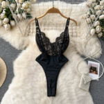 Casual Lace Short Jumpsuits Summer High Waist Tights Jump Suits Ladies Overalls One Piece Se-xy Dress