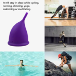 ANEERCARE Hypoallergenic Certified Reusable Menstrual Cup for Women | Large Size | Small Size | Pad - Image 3