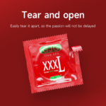 GJG XXXL 72mm Extra-Large Natural Oil Lubricated Passionate Adult Condoms -3Pcs/Box - Image 5