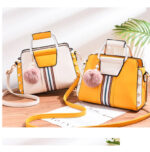 New fashion European and American same color contrast foreign trade large capacity women's bag - Image 2