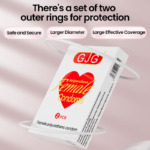 GJG Polyurethane Ultra Safety Female Condom for Women- 2Pcs/Box - Image 4